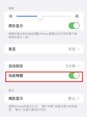 肇州苹果授权维修站分享iPhone轻点无法唤醒怎么办