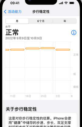 肇州iPhone手机维修如何在iPhone开启'步行稳定性通知'