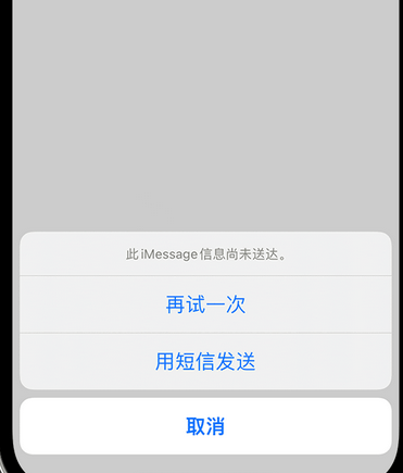 肇州apple维修iPhone上无法正常发送iMessage信息